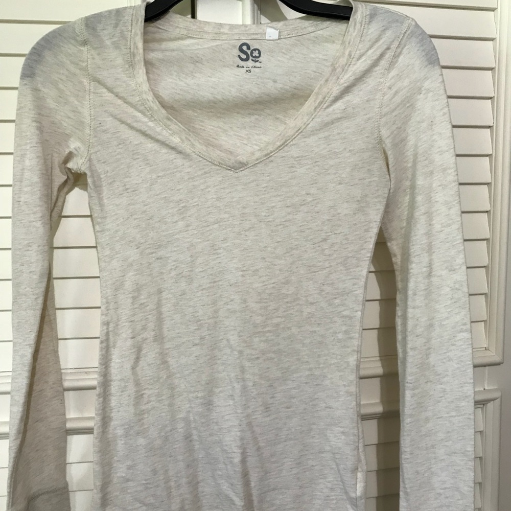 Creme SO Long Sleeve T-shirt